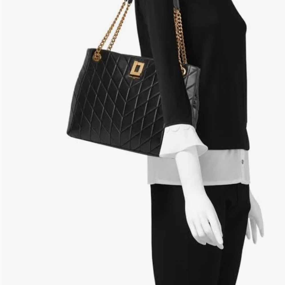 Karl LAGERFELD Black Quilted Shoulder Bag